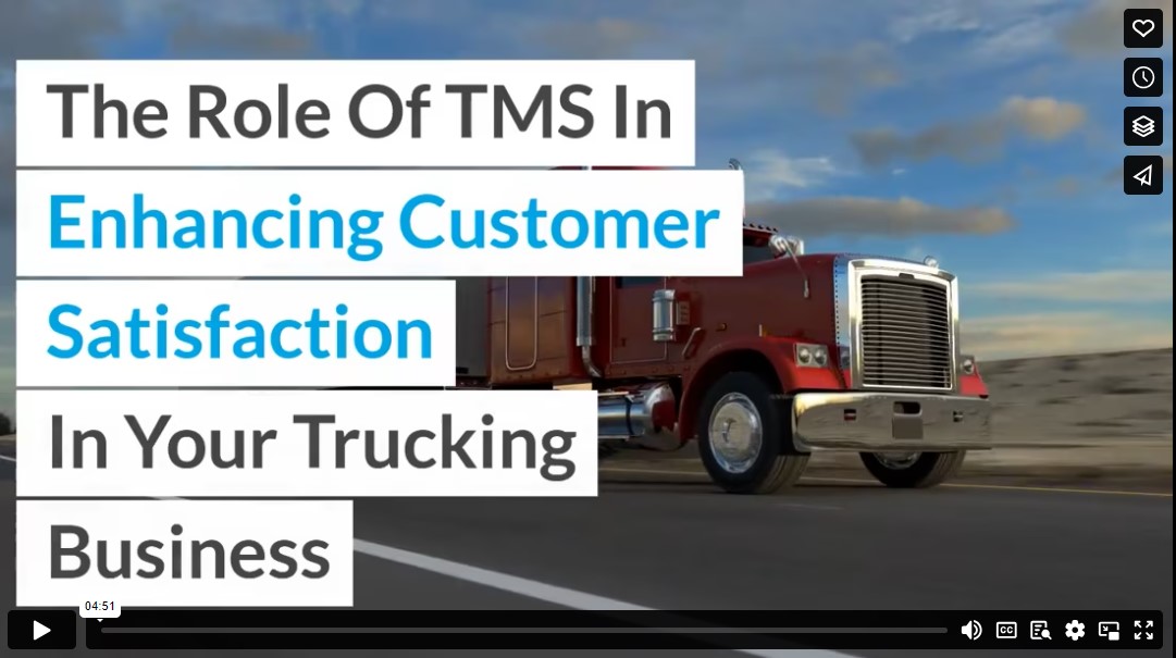 The Role Of TMS In Enhancing Customer Satisfaction In Your Trucking Business