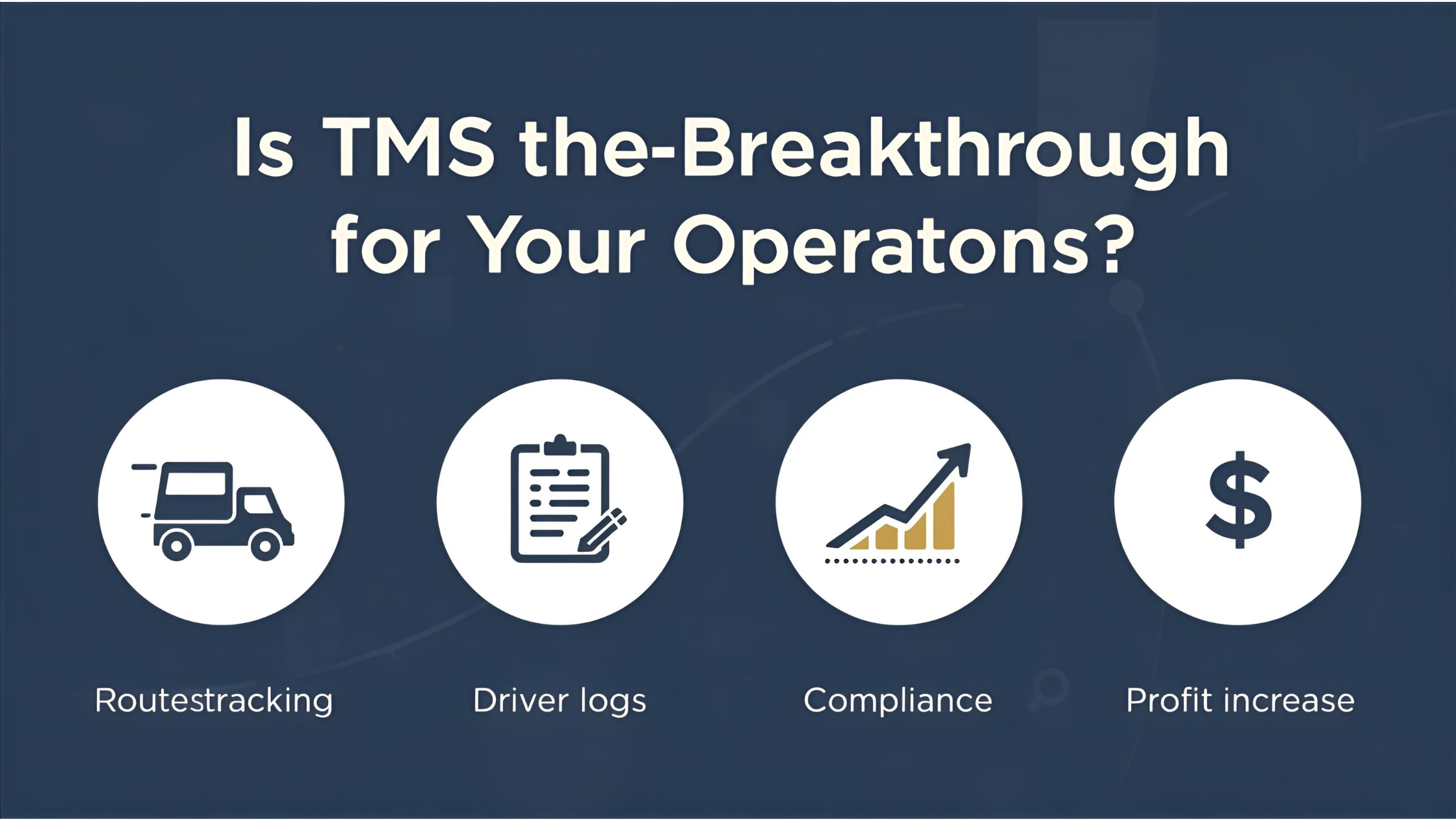 Is Trucking Management Software the Breakthrough You Need?
