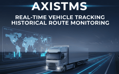Real-Time Vehicle Tracking & Historical Route Monitoring with AXISTMS